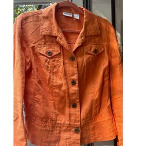 Chicos 1 Orange Jacket